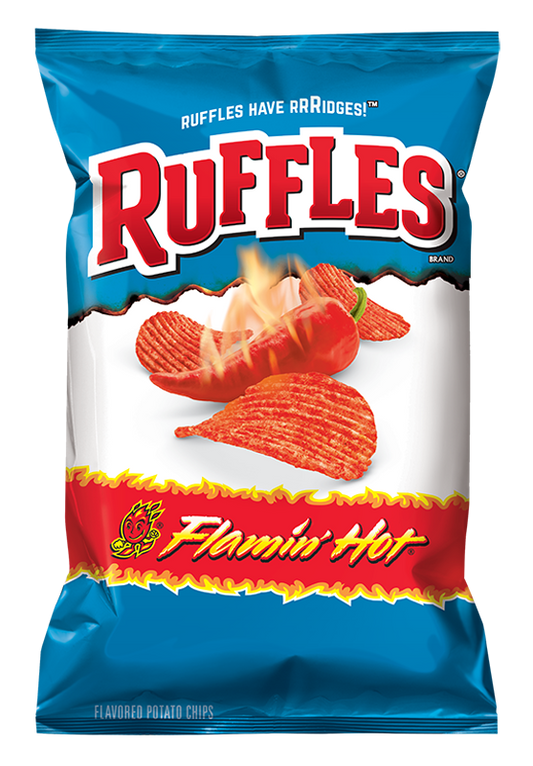 Ruffles Flaming Hot Chips 184g