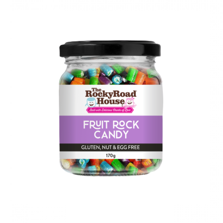 The Rocky Road House Fruit Rock Candy