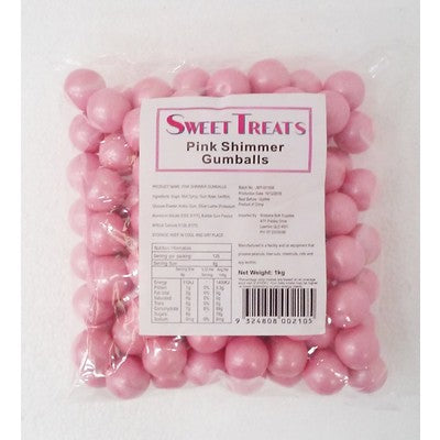 Sweet Treats Pink Shimmer Gumballs