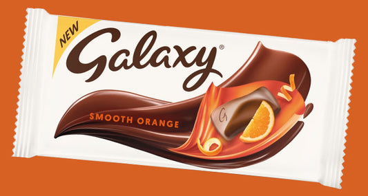 UK Mars Galaxy Smooth Orange