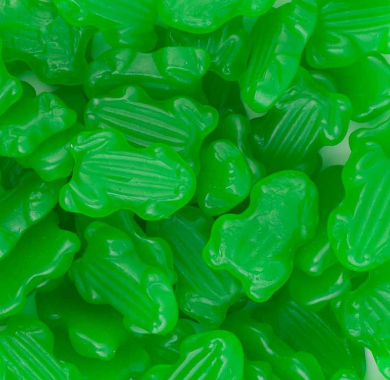 Green Frogs - Tom's Confectionery Warehouse