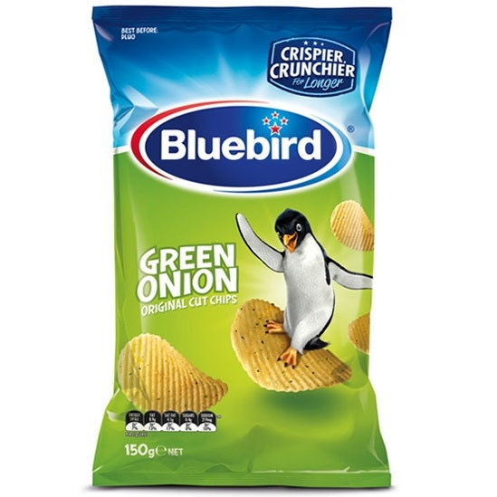 Bluebird Green Onion Original Cut Chips