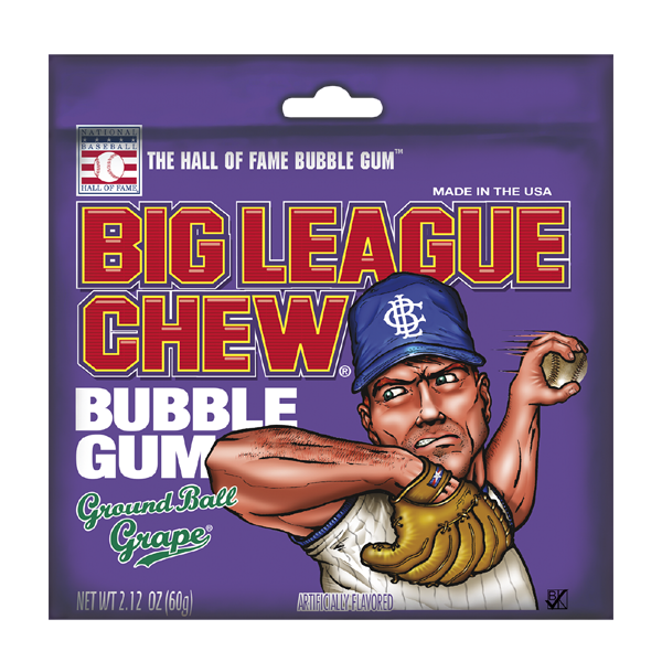 Ford Gum & Machine Company Big League Chew Grape 60g