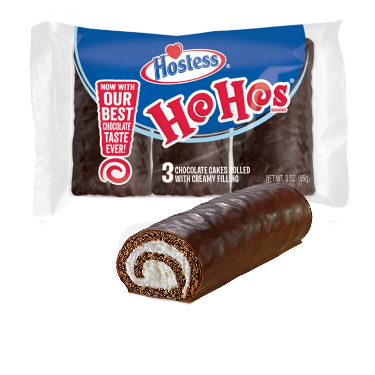 Hostess Ho Hos Chocolate 3pc 85g