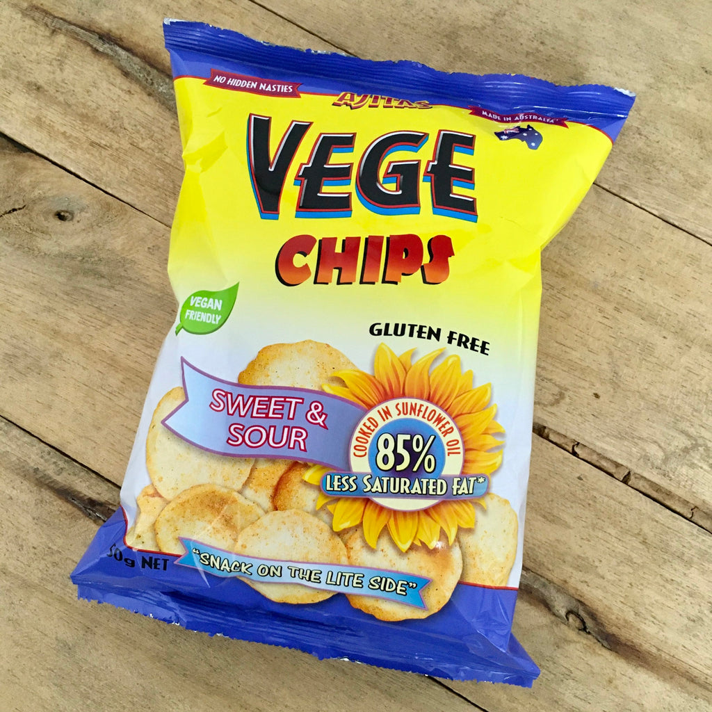 Vege Chip Company Sweet & Sour Vege Chip