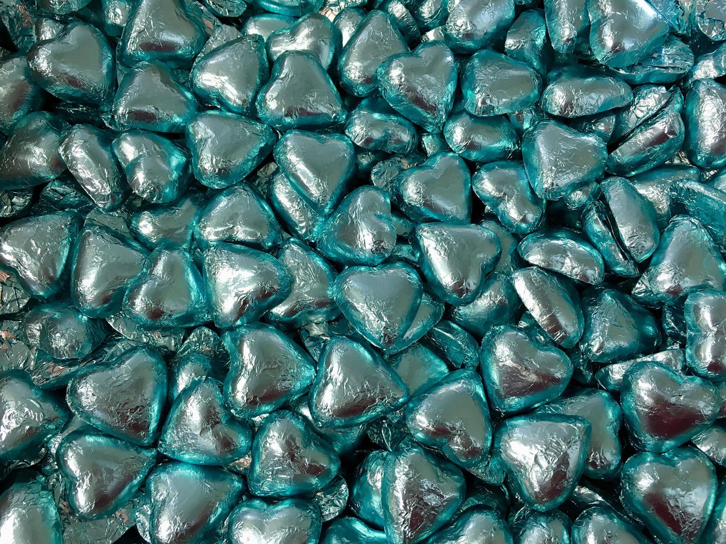 Pauls Chocolates Light Blue Milk Chocolate Hearts - Tom's Confectionery Warehouse