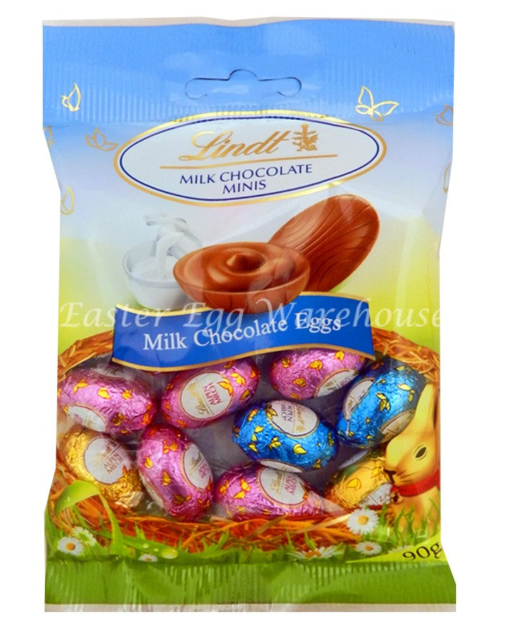 Lindt Solid Milk Mini Eggs 90g Tom s Confectionery Warehouse