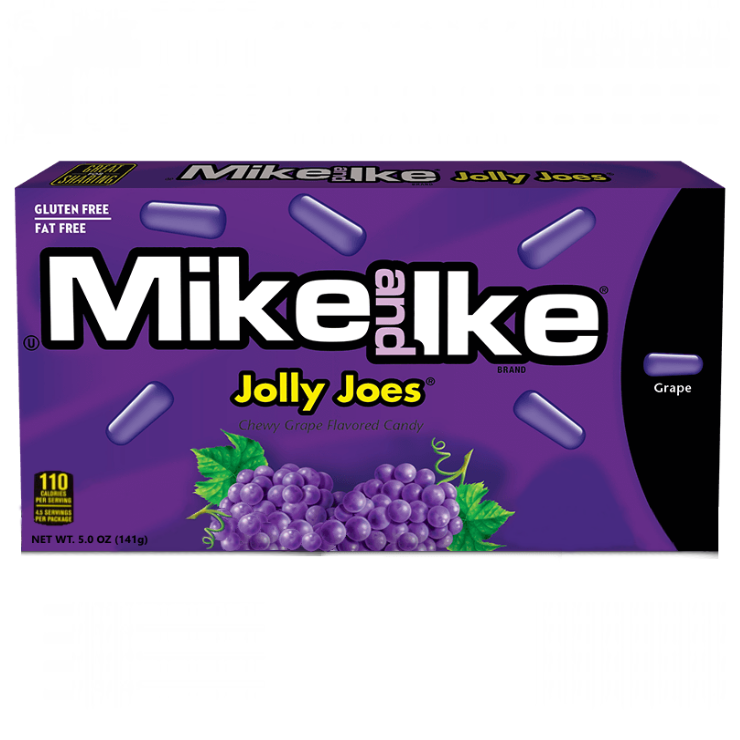 Mike & Ike Jolly Joes Movie Box 141g