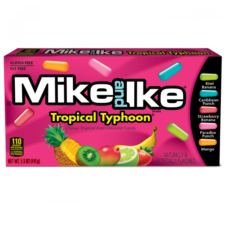 Mike & Ike Tropical Typhoon Movie Box 141g