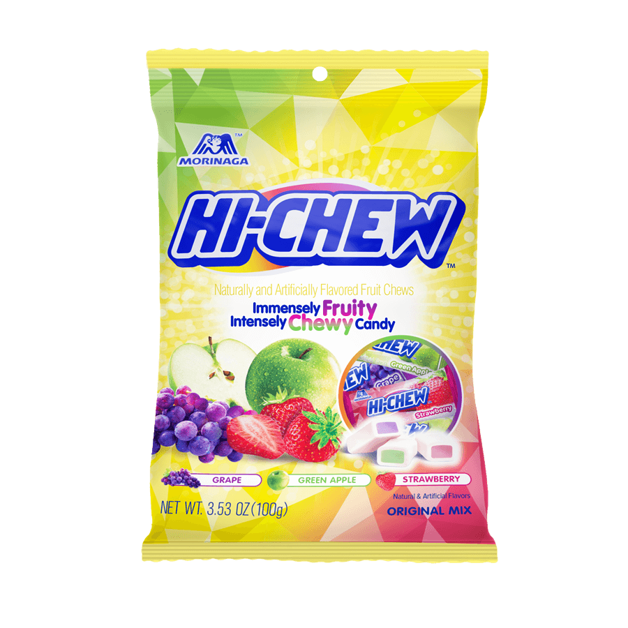 Morinaga Hi Chew Original Mix Fruit Candy Bag