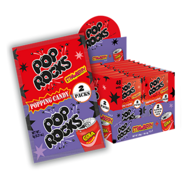 Zeta Pop Rocks Strawberry & Cola – Tom's Confectionery Warehouse