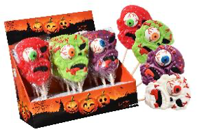 HALLOWEEN JELLY EYE POP 12x120g