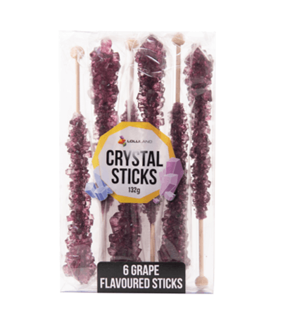 Crystal Sticks Purple 6ct - Purple