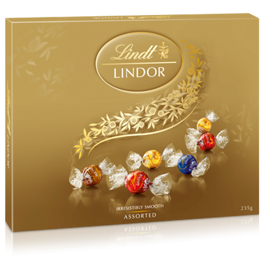 Lindt Lindor Assortment Gift Box 235g