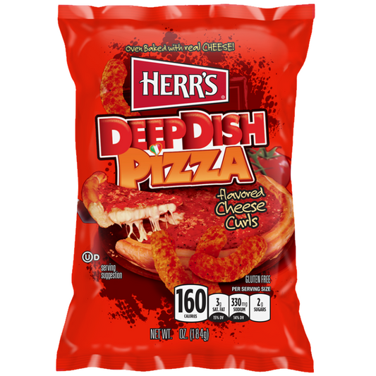 Herr's Deepdish Pizza Curls