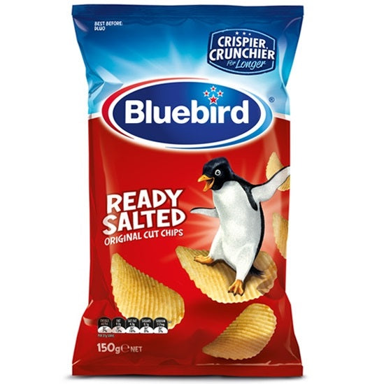 Bluebird Ready Salted Original Cut Chips