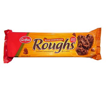 Griffin's Milk Chocolate Roughs Biscuits