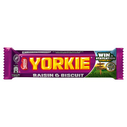 Nestle UK Yorkie Raisin & Biscuit 44g
