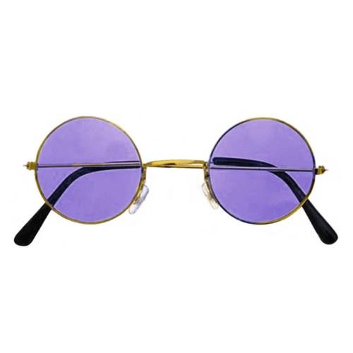 Purple Hippy Glasses