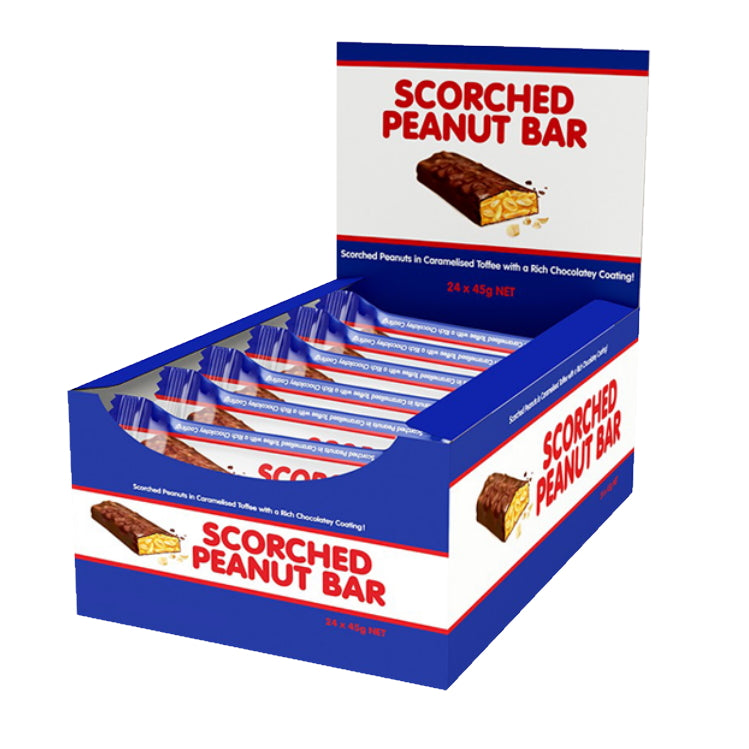 Cooks Confectionery Scorched Peanut Bars