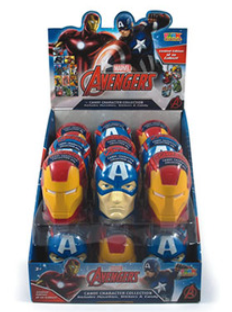 Park Avenue Foods Avengers Candy Character Head