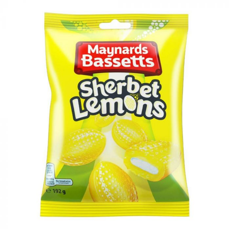 Bassetts Sherbet Lemons Bag 192g