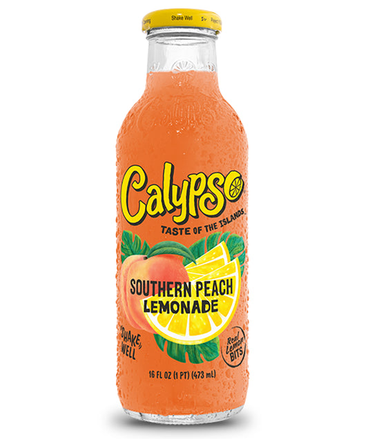 Calypso Southern Peach 473ml - Tom's Confectionery Warehouse