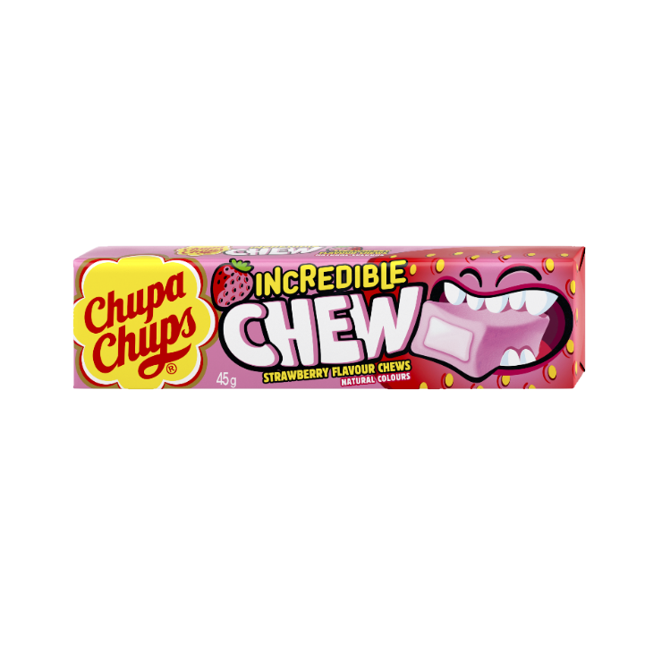 Chupa Chups Incredible Chew Strawberry