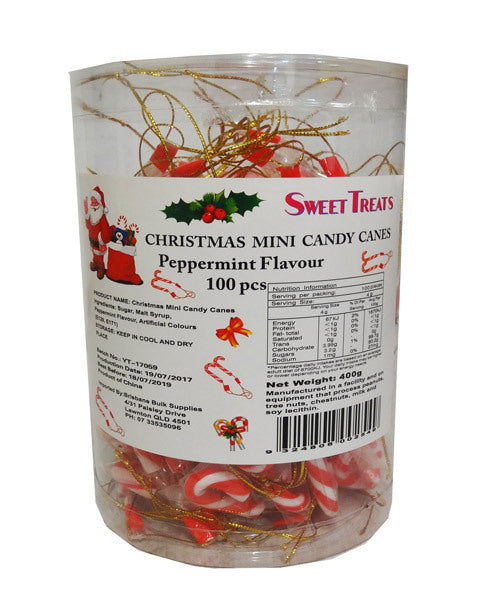 Sweet Treats Christmas 4g candy with tie 100pc