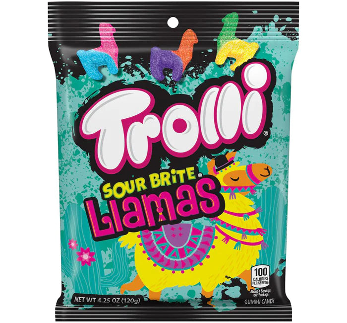 Trolli Sour Brite Llamas 4.25oz 120g