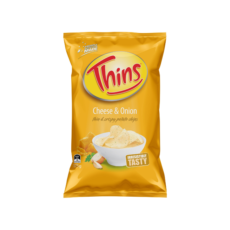 Thins Cheese & Onion Chips