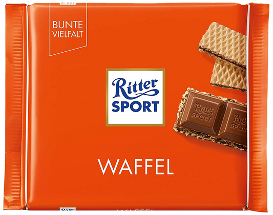Ritter Sport Cocoa Wafer 100g - Tom's Confectionery Warehouse