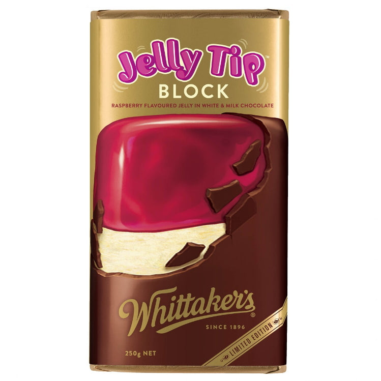 Whittaker’s Jelly Tip Choc Block 250G