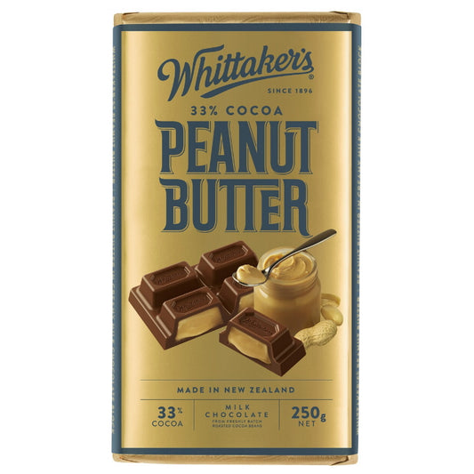 Whittakers Peanut Butter Choc Block 250g