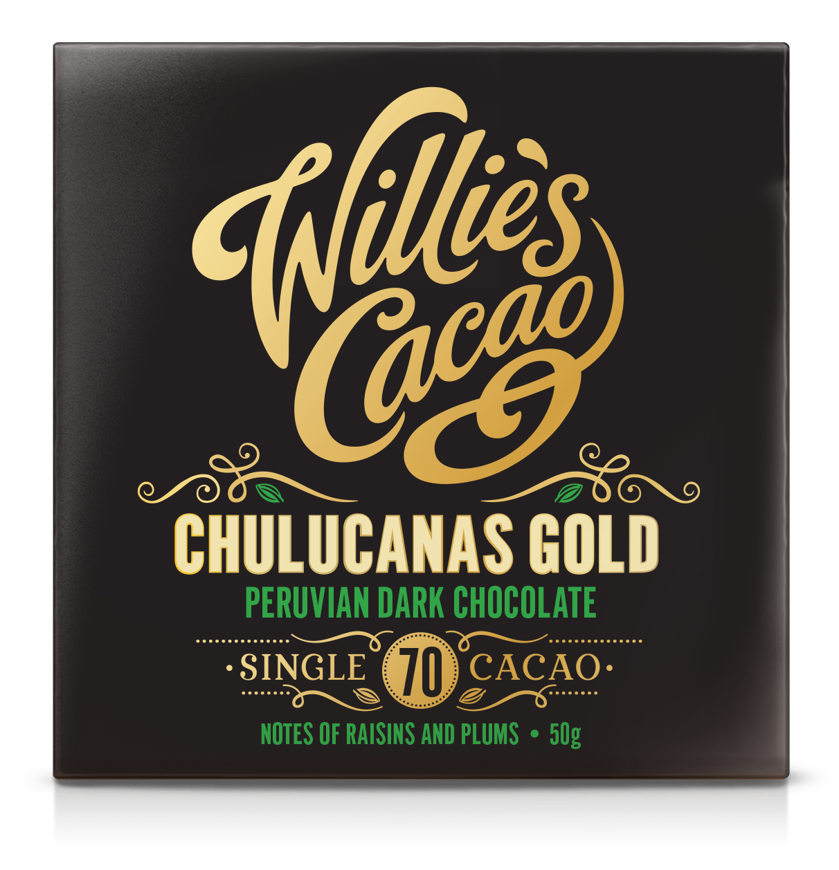 Willie's 50g Bar Peruvian Chulucanas 70% Dark