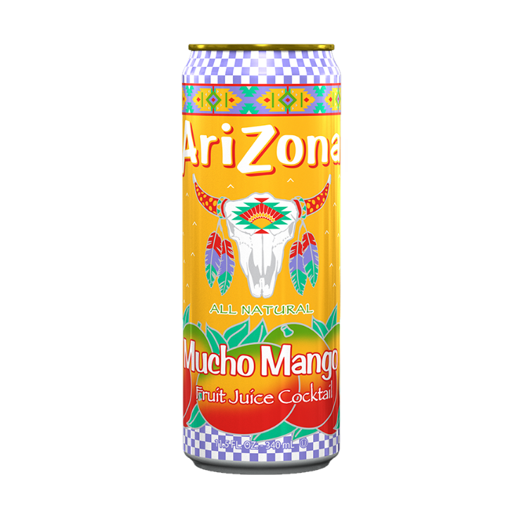 Arizona Beverages Co Muncho Mango Juice Cocktail Can