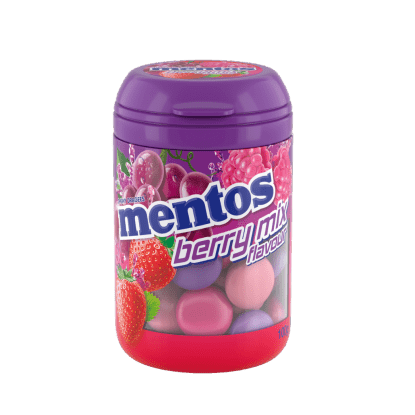 Mentos Berry Mix 100g Bottle