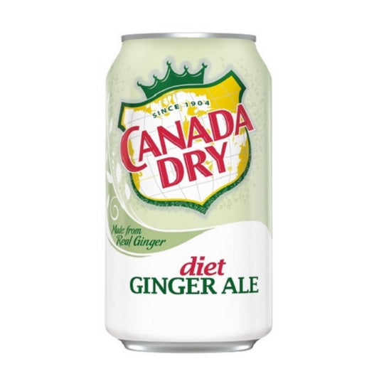 Canada Dry Ginger Ale  Diet 355ml - Tom's Confectionery Warehouse