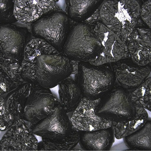 Lolliland Black Chocolate Hearts 1kg