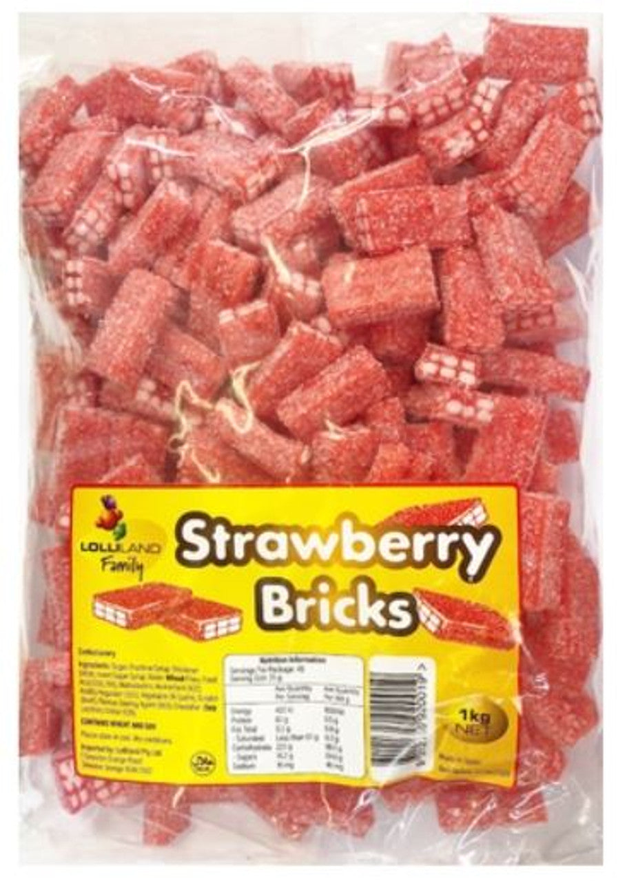 Lolliland Strawberry Brick 1kg
