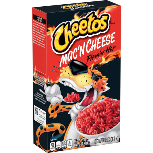 Cheetos Mac Cheese Hot 160g - Tom's Confectionery Warehouse