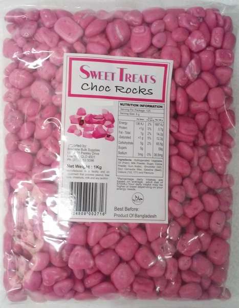 Sweet Treats Pink Choc Rocks