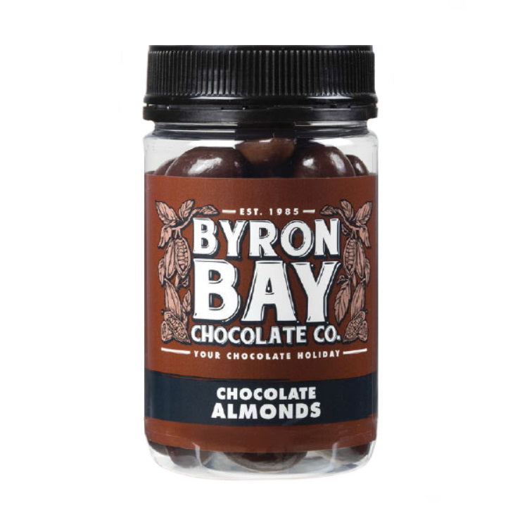 Byron Bay Chocolate Co. Chocolate Almonds Jar