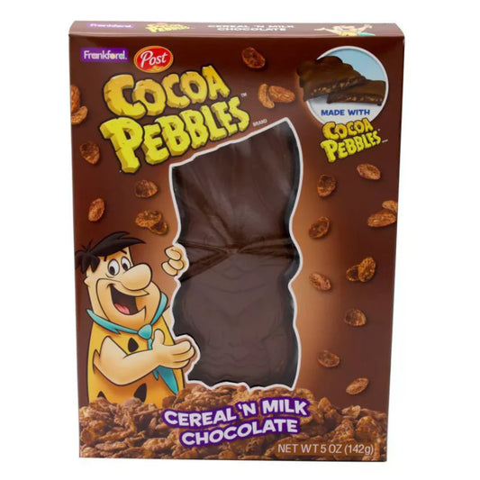 COCOA PEBBLE MILK CHOC RABBIT 142G