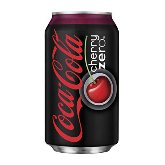 US Coca Cola Cherry Coke Zero Sugar Can 355ml