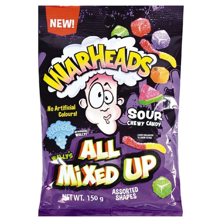 Warheads All Mixed Up 150g