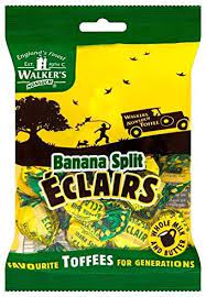 UK Walker’s Banana Split 150g