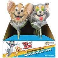 Tom & Jerry Mallow Pops 45g
