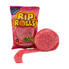 Rip Rolls Strawberry 40g