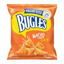 BUGLES CORN NACHO 411G